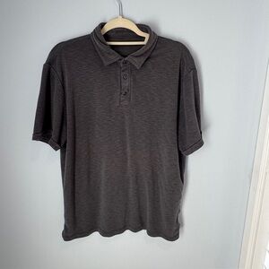 Banana Republic Men’s Short Sleeved Polo Dark Gray XL